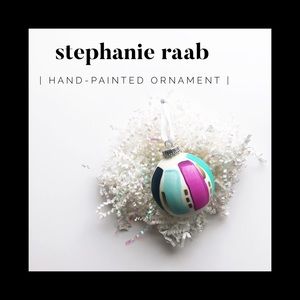 Hand-Painted Christmas Ornament